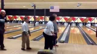 Sayville bowling alley special Olympics Long Island tournament April 2015 [upl. by Novahc596]