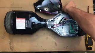 HOVER1 Hoverboard Charge Port Removal [upl. by Gaiser]