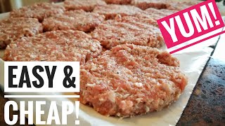 Creating the PERFECT Breakfast Sausage Recipe [upl. by Ahsinert]