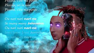 Ghali  Jennifer feat Soolking Lyrics Video [upl. by Moses10]