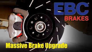 EBC Brake Upgrade  Ebc brake install [upl. by Ecinna]