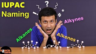 IUPAC Nomenclature  Alkanes Alkenes Alkynes [upl. by Milon]