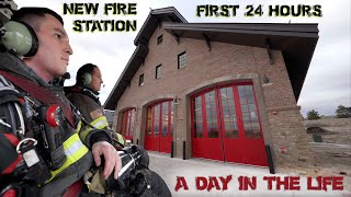 First 24 Hours in a New Fire Station  A Day in the Life [upl. by Stevana606]