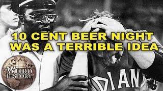 Ten Cent Beer Night Was A Total Disaster [upl. by Atikal]