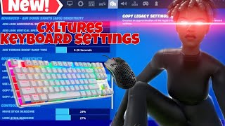 I copied Cxltures settings in Fortnitemust watch [upl. by Yatnuahs643]