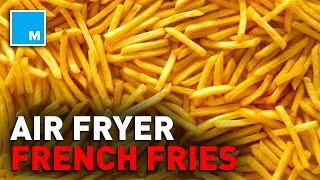 How To Make FRENCH FRIES in an AIR FRYER [upl. by Donelson403]