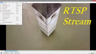 How to stream RTSP stream in VLC media player  Tutorial [upl. by Enriqueta857]