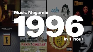 1996 in 1 Hour  Top hits including Linda Perry REM Eels Fugees Jamiroquai and many more [upl. by Grimbald]