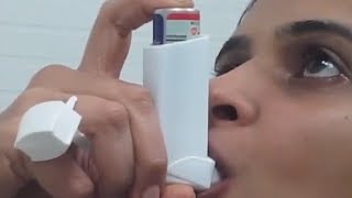 How to use Metered dose inhaler ProAir  Ventolin [upl. by Nivloc]