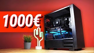 1000€ Euro GAMING PC  Test amp Zusammenbauen 2020 [upl. by Selegna]