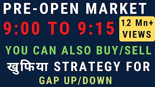 What is Pre Opening Session in Stock Market  How to trade in Pre Open Market [upl. by Jeanie]