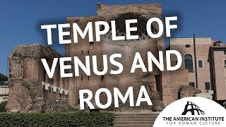 Temple of Venus and Roma one of Romes greatest temples [upl. by Lael154]