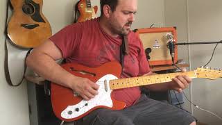 Squier Classic Vibe 60s Telecaster Thinline Demo [upl. by Dimond]