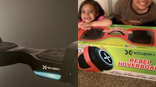 Unboxing REBEL HOVERBOARD HOVER1 Part 2  Bought From Walmart RideHover1  How to play [upl. by Gardell]