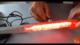 Tutorial Repair Honda CR V Center Brake Stop Light [upl. by Reviel636]