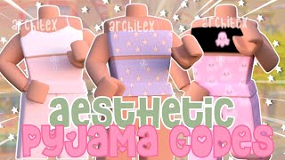 12 AESTHETIC PAJAMAPYJAMA CODES FOR BLOXBURG  PT 3  blox architex [upl. by Prisilla]