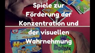 Spiele zur Förderung der Konzentration und visuellen Wahrnehmung Ergotherapie Pädiatrie [upl. by Berti]