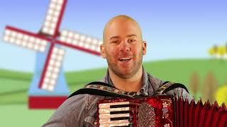 Johnny Verweij  Klompendans Accordeon Feest Versie  Partyhit  Carnaval [upl. by Justinn36]