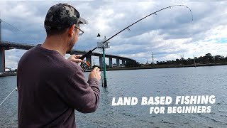 LAND BASED FISHING FOR BEGINNERS [upl. by Dnomde]