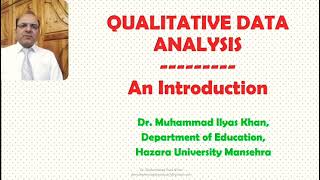 Qualitative Data Analysis An Introduction [upl. by Ecienaj744]