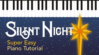 Silent Night Piano  Super Easy Tutorial  Hoffman Academy [upl. by Mella]