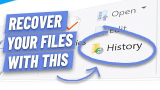 How to Recover your Files with File History  Windows 10 [upl. by Ressler561]