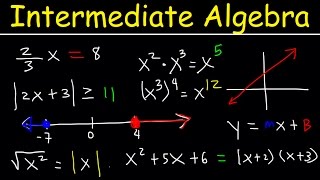 Intermediate Algebra  Basic Introduction [upl. by Arjan]