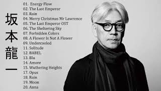 坂本 龍一 Ryuichi Sakamoto Full Album 2020  坂本 龍一 Ryuichi Sakamoto Best Of [upl. by Assirok665]