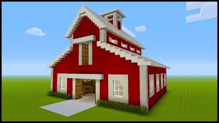 Minecraft How to Build Horse Stables [upl. by Halilahk]