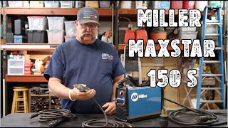 Miller Maxstar 150s Review amp Demo  Jimbo Garage [upl. by Einal]