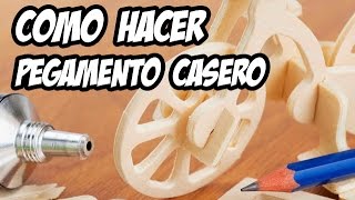 Como hacer pegamento casero  Engrudo [upl. by Laiceps]