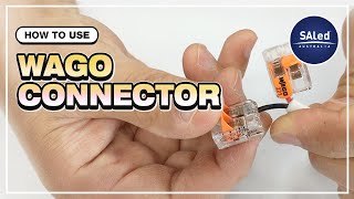 How to use wago connector [upl. by Apfelstadt]