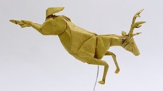 How to make an Origami Deer [upl. by Anabelle]