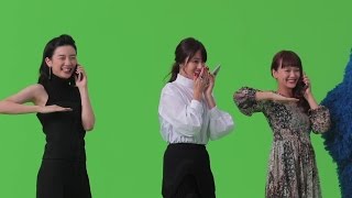 スマートフォン『UQ mobile』第2弾CM「のりかえる長女」篇メイキング映像配信！ [upl. by Ehudd]