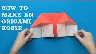 How to Make an Origami House EASY [upl. by Mharba]