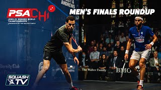 Squash Farag v MoElshorbagy  PSA World Championships 202021  Mens Final Roundup [upl. by Ninaj]