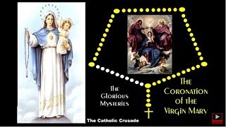 The Glorious Mysteries  VIRTUAL ROSARY  Sundays amp Wednesdays [upl. by Herra]