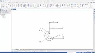 Solid Edge 2D  Create a drawing [upl. by Morra]