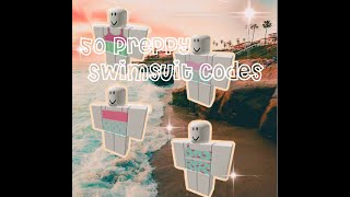 50 Preppy swimsuit codes for bloxburg  Roblox  Alixberries [upl. by Kirshbaum343]