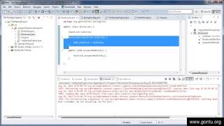 Spring Tutorial 8  Dependency Injection using setter method way  Hands on using Eclipse IDE [upl. by Ylhsa40]