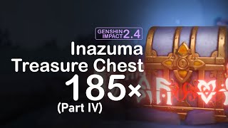 All 185 Inazuma Chests Location Version 24 Enkanomiya  Genshin Impact [upl. by Rebeh]