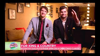 for KING  COUNTRY  Little Drummer Boy LIVE on Good Morning America [upl. by Acireh]