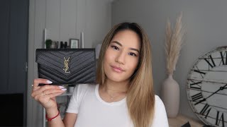 YSL Small Wallet on Chain  My Very First WOC [upl. by Bucky]