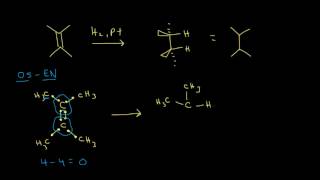 Hydrogenation  Alkenes and Alkynes  Organic chemistry  Khan Academy [upl. by Rafiq]