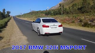 2017 BMW 3 Series 320i M Sport LCI Performance Road Test amp Engine Sound [upl. by Maziar706]