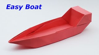 How To Make a Paper Boat  Origami Paper Boat Tutorial [upl. by Nhguav]