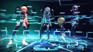 Mikuミク More Harder Better Faster Stronger MMD 4K  Motion DL [upl. by Adnim]