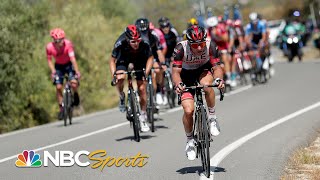 Vuelta a España 2021 Stage 7 extended highlights  Cycling on NBC Sports [upl. by Travers611]