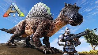 ARK Survival Evolved  TAMING A SPINO ARK Ragnarok Gameplay [upl. by Oriaj509]