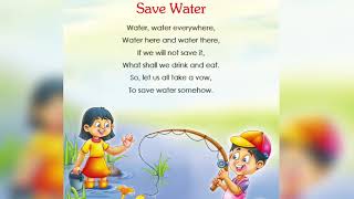 Save water  Water water everywhere song [upl. by Ennovahs]